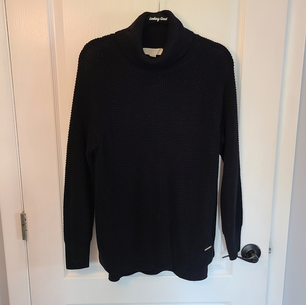 Knit Loose Turtle Neck Sweater